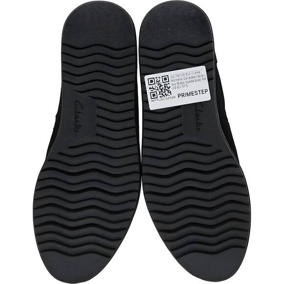 Clarks Zylah Sky Black Slip-On Platform Sneakers Women's US 7W - Picture 6 of 6